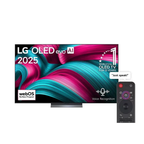 LG TV OLED 65 Inch C5 4K Smart TV AI Magic remote Dolby Vision webOS25 2025 TV65C56