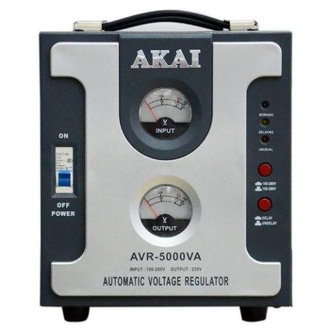 AKAI AUTOMATIC VOLTAGE STABILIZER -5000VA-(N)