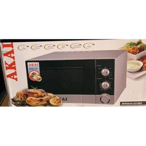 AKAI 23 Litre Microwave Oven With Grill- (N)