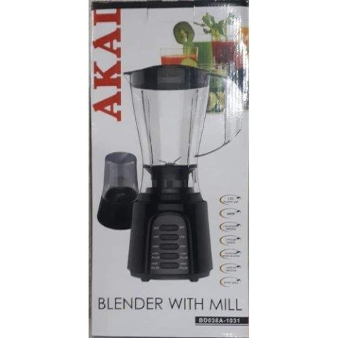 AKAI Electric Blender With Mill-(N)