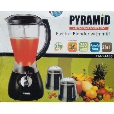 Pyramid | Electric 3 In 1 Blender -Black- (N)