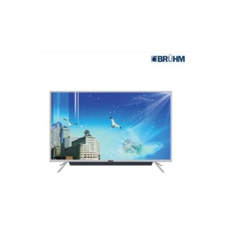 Bruhm Television | 50 Inches LED UHD Smart OS + Free Wall Bracket - BTF - 55SV