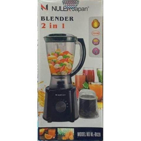 Nulek | NL- B828 - Electric Blender With A Mill Cup - 750W- (N)