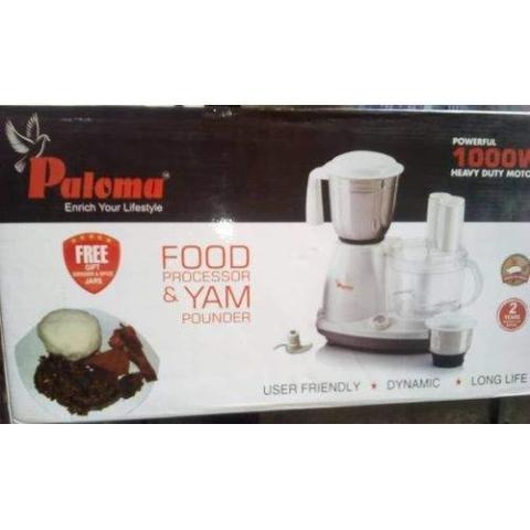 Paloma | Food Processor And Yam Pounder 1000watts- (N)