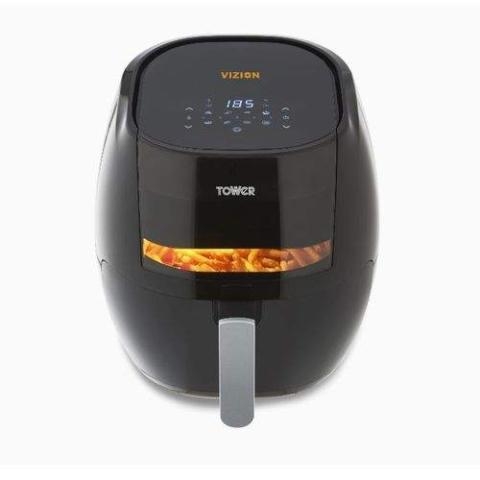 Tower | VIZION 7L Digital Air Fryer With Viewing Windows - 1800W- (N)