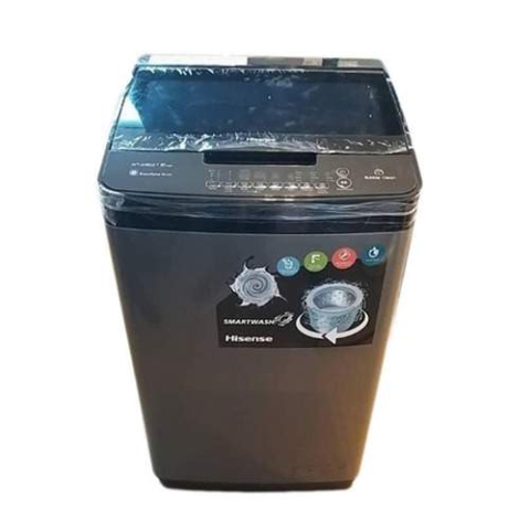 Hisense Washing Machine 8KG, Smart Control, 8 Level Water Selection, Top Load Automatic, Silver Colour - WM 802WTJA 