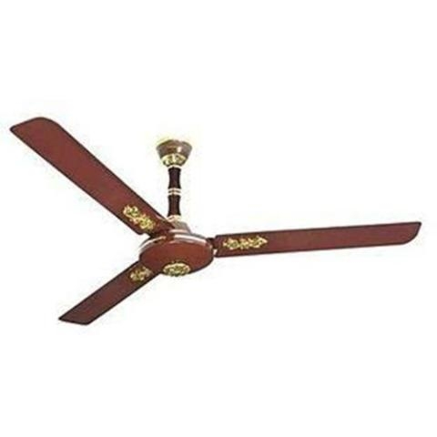 Sonik Giant 60 Inch SCF274 Ceiling Fan - Brown & White