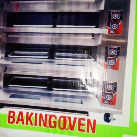 INDUSTRIAL BAKING STEAM OVEN |4 TRAYS| (LZ)