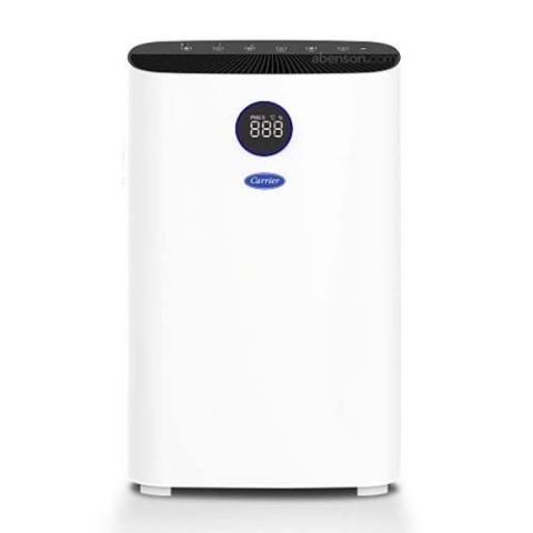 Carrier Cafn051lc1 Air One Room Air Purifier with 3 Stage Filtration, PM2.5 Display and Color Indicator (260 CADR, Room Size Upto 300 sq ft with 3 Air Changes/Hour.)