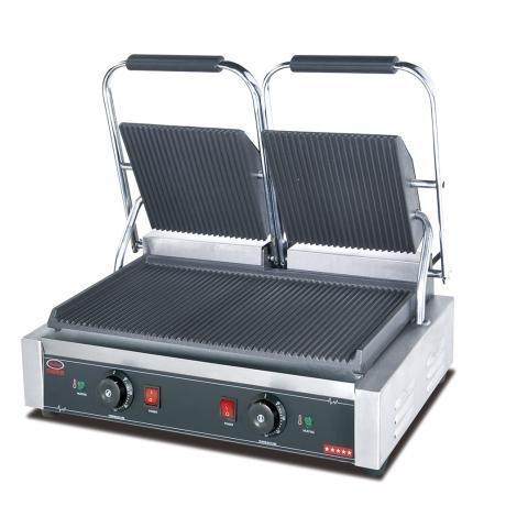 ELECTRIC STAINLESS DOUBLE CONTACT GRILL 220V (MART)