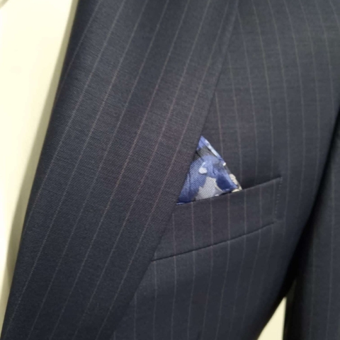EXECUTIVE GREY STRIPPED TURKEY SUIT WITH ONE BUTTON