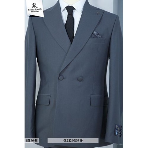 DELUXE STYLE 2 PIECE MEN'S SUIT(AVAILABLE IN ALL SIZES)