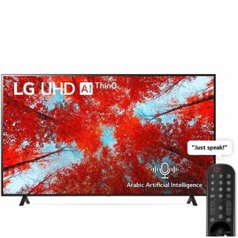 LG UHD 4K TV 86 Inch UQ9000 Series, Cinema Screen Design 4K Active HDR webOS Smart ThinQ AI