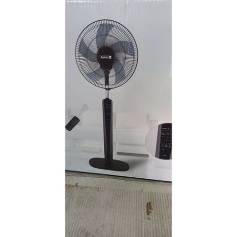 SCANFROST SFPF16RC – 16 Inch AC Stand Fan, AS 5 Blade With Remote, Single Swinging